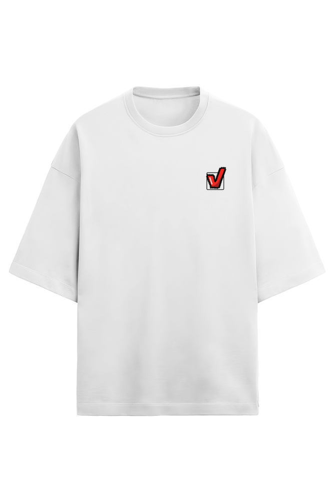 Chill Maadi Bro - White Edition (Oversized Tee)
